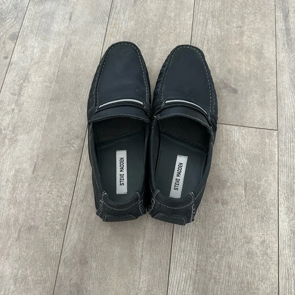 Steve Madden Grab Leather Slip-On Shoes Men’s size 10.5 Loafers